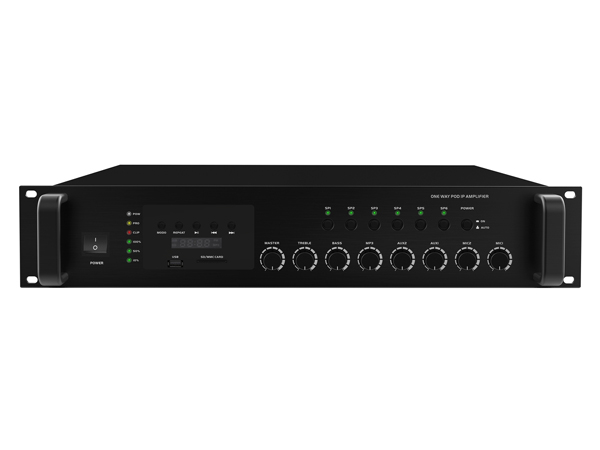 RTS IP-R850B IP网络广播带MP3/分区单向点播IP功放500W