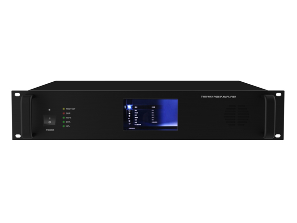 RTS IP-R860C IP网络广播双向点播IP功放60W