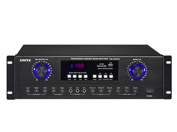 DM-9800U 专业数码卡拉OK功放机